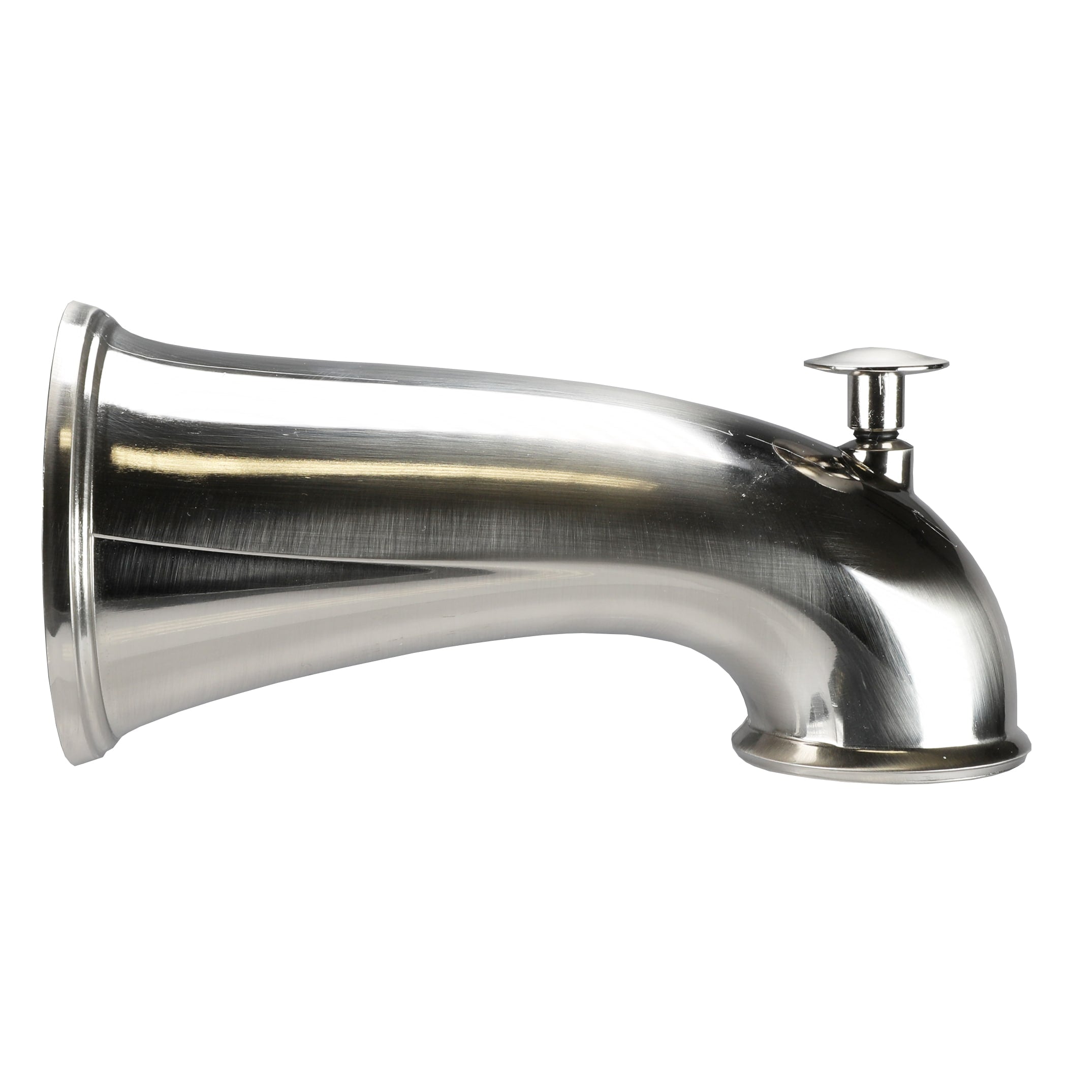 Danco Brushed Nickel Universal Fit Bathtub Spout with Diverter