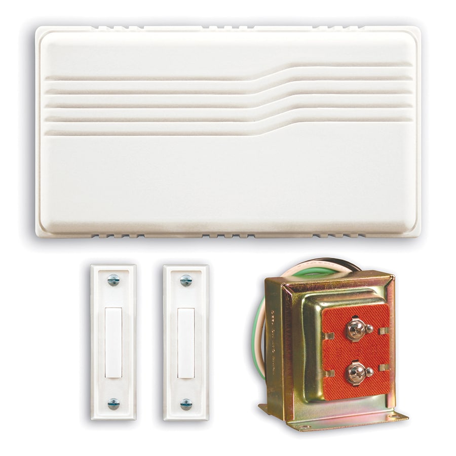 Utilitech White Wired Doorbell Kit