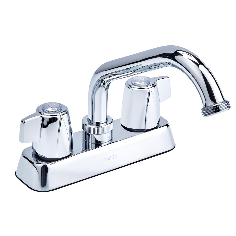 Delta Chrome 2-handle Utility Faucet
