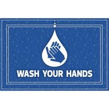 Apache Mills Fashionables Deluxe "Wash Your Hands" Floor Mat ...
