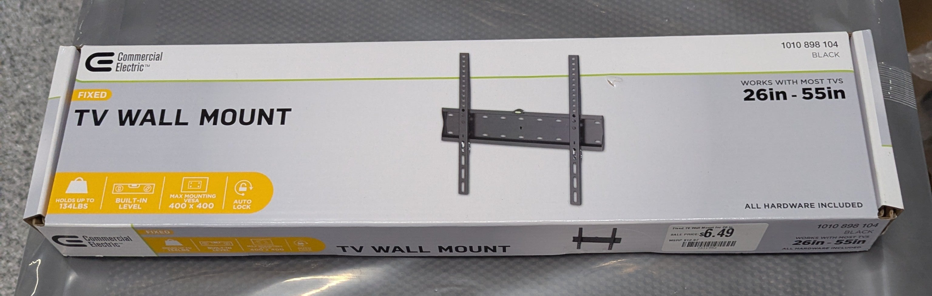 Fixed TV Wall Mount for 26 in. to 55 in. TVs