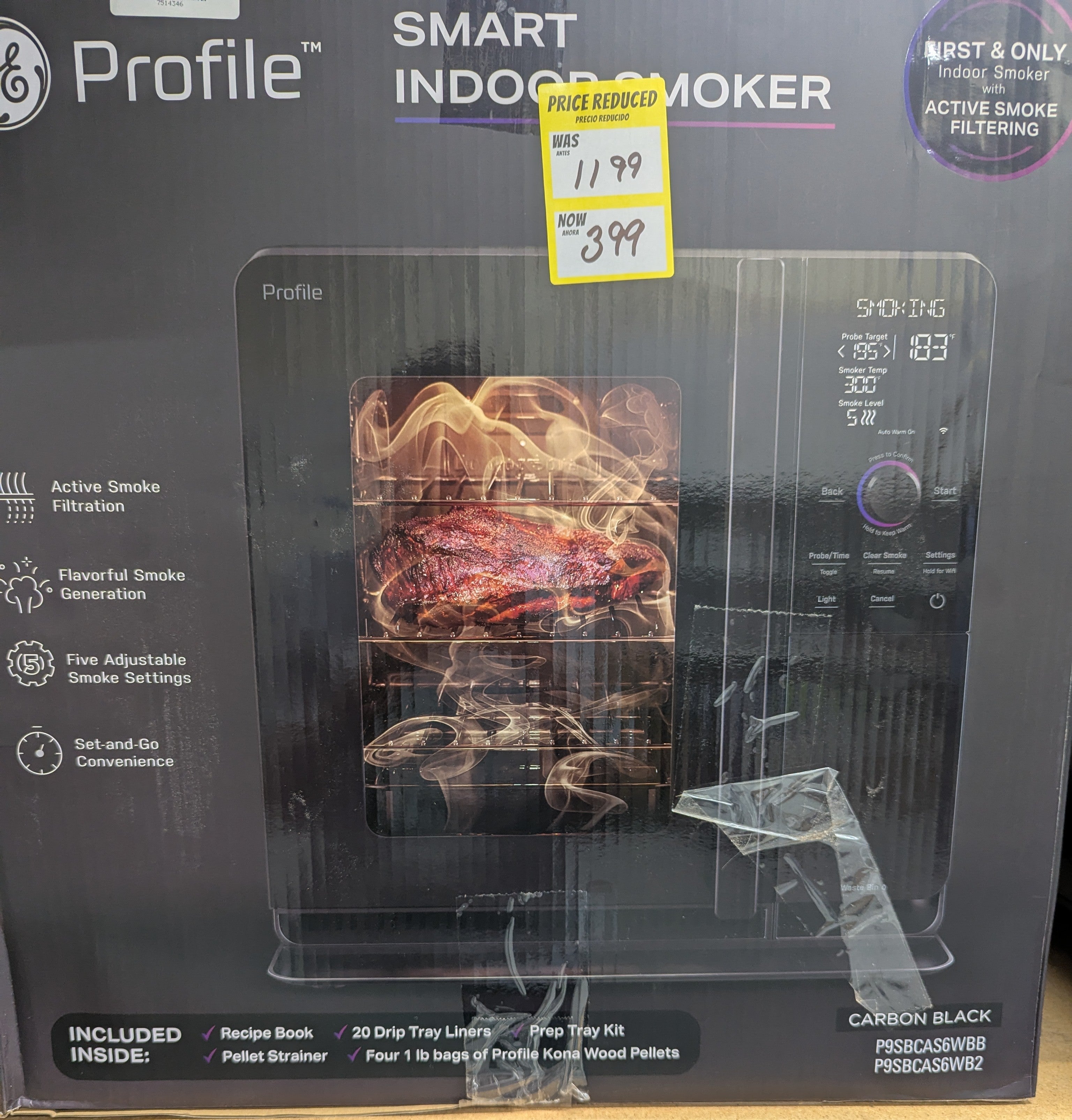 GE Profile Smart Indoor Smoker