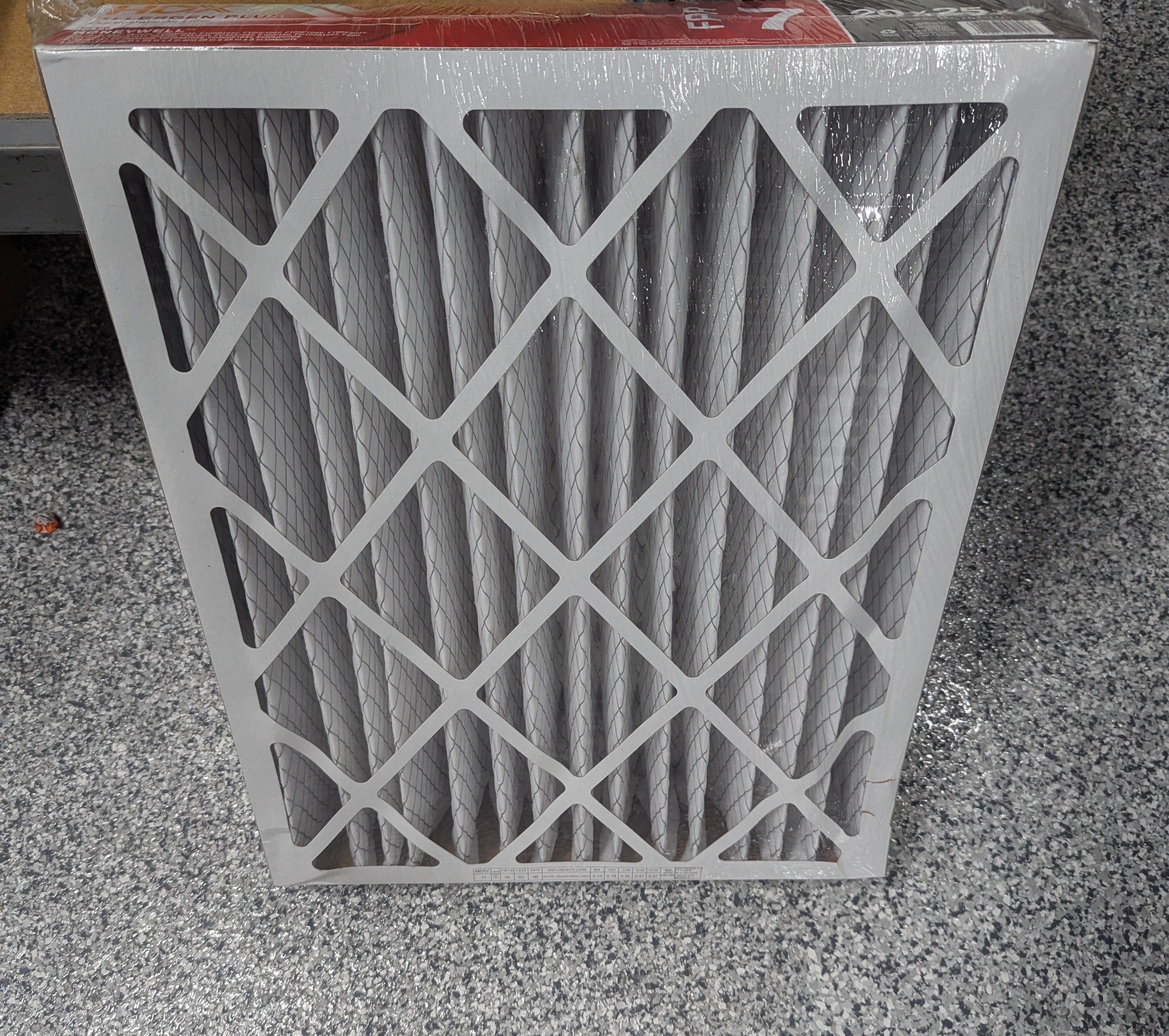 20 in. x 25 in. x 4 in. Honeywell Replacement Pleated Air Filter FPR 7, MERV 11