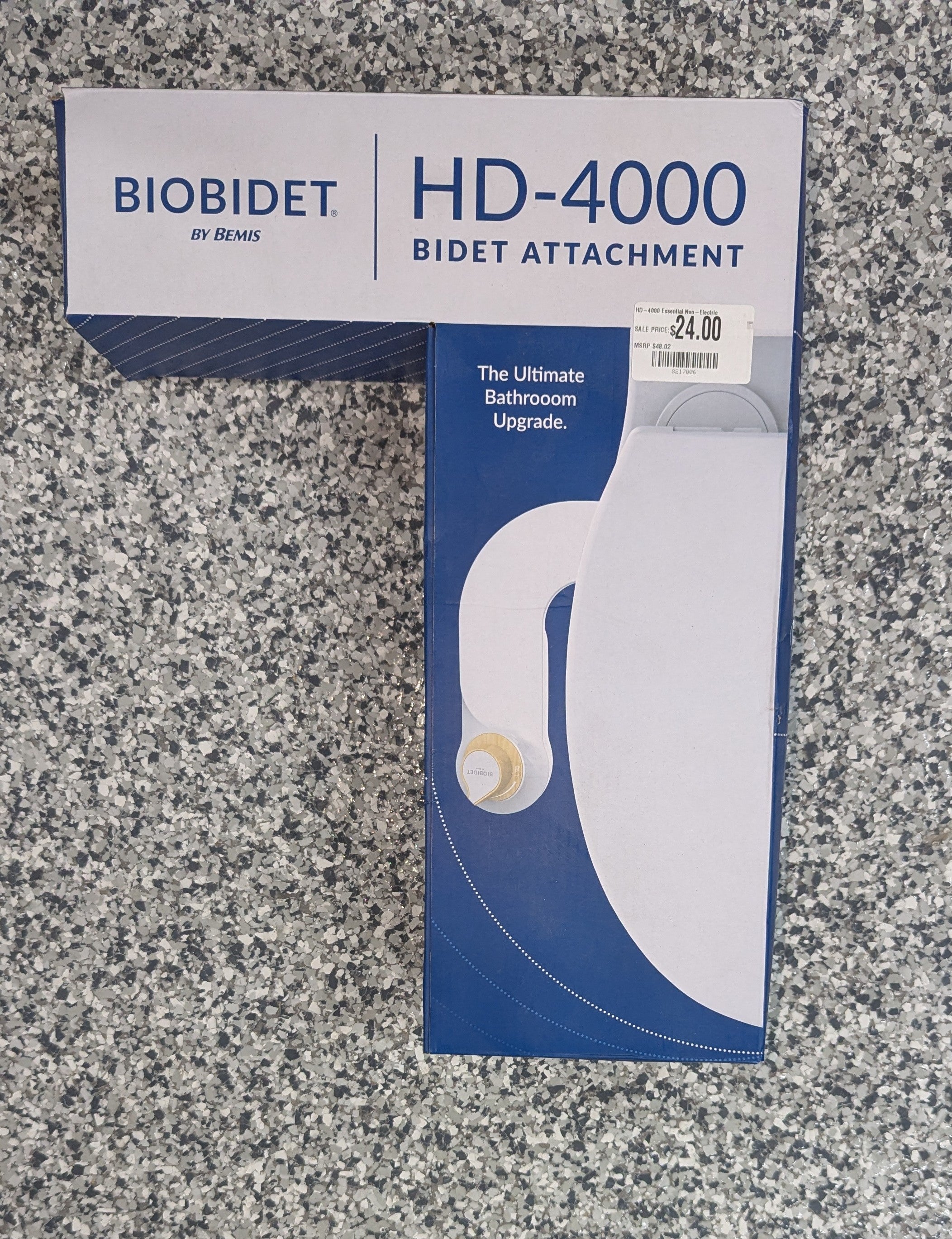 HD-4000 Essential Non-Electric Bidet Attachment System in White