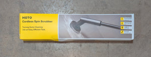 HOTO Cordless Spin Scrubber: 2.5 N·M torque, six brush heads, IPX7 rated - Stu's Home Improvement Outlet
