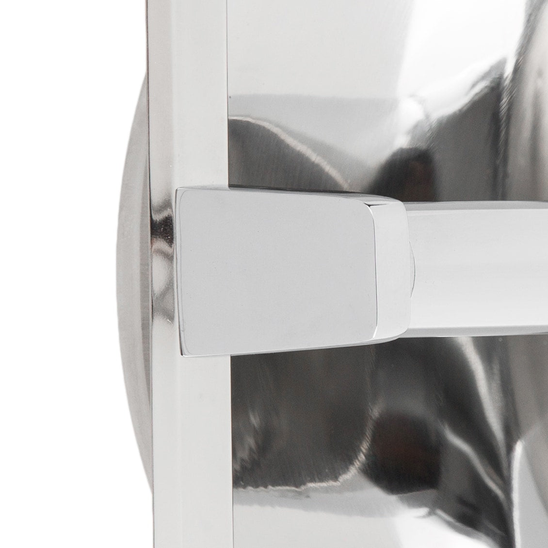 Project Source Seton Chrome Recessed Spring-loaded Toilet Paper Holder