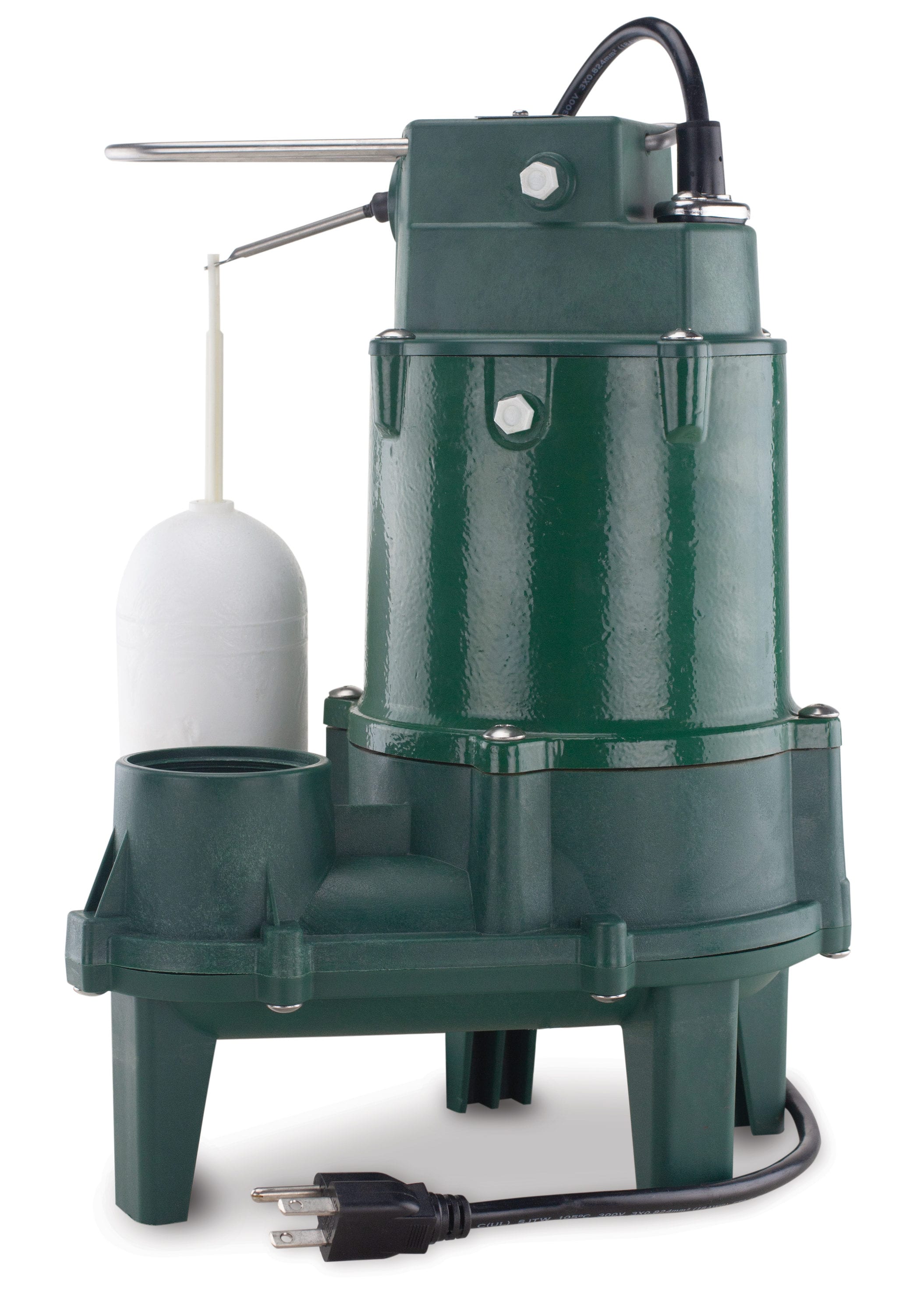 Zoeller 1/2-HP 115-Volt 103-GPM Cast Iron Sewage Sump Pump