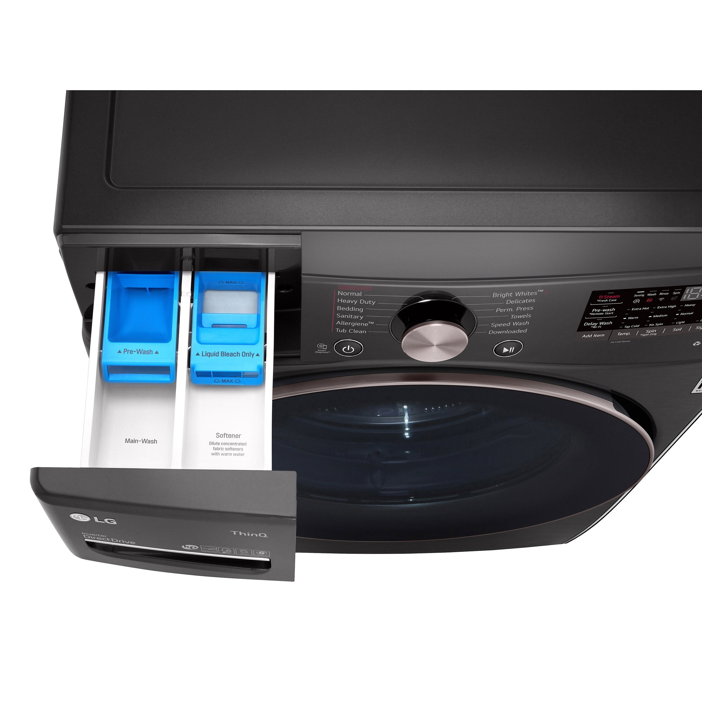 LG 4.5 cu. ft. Ultra Large Capacity Wi-Fi Enabled Front Load Washer with TurboWash 360° and Built-In Intelligence