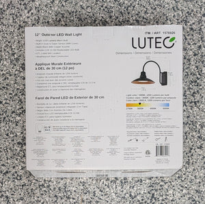 Lutec 12" Wall Light - Stu's Home Improvement Outlet