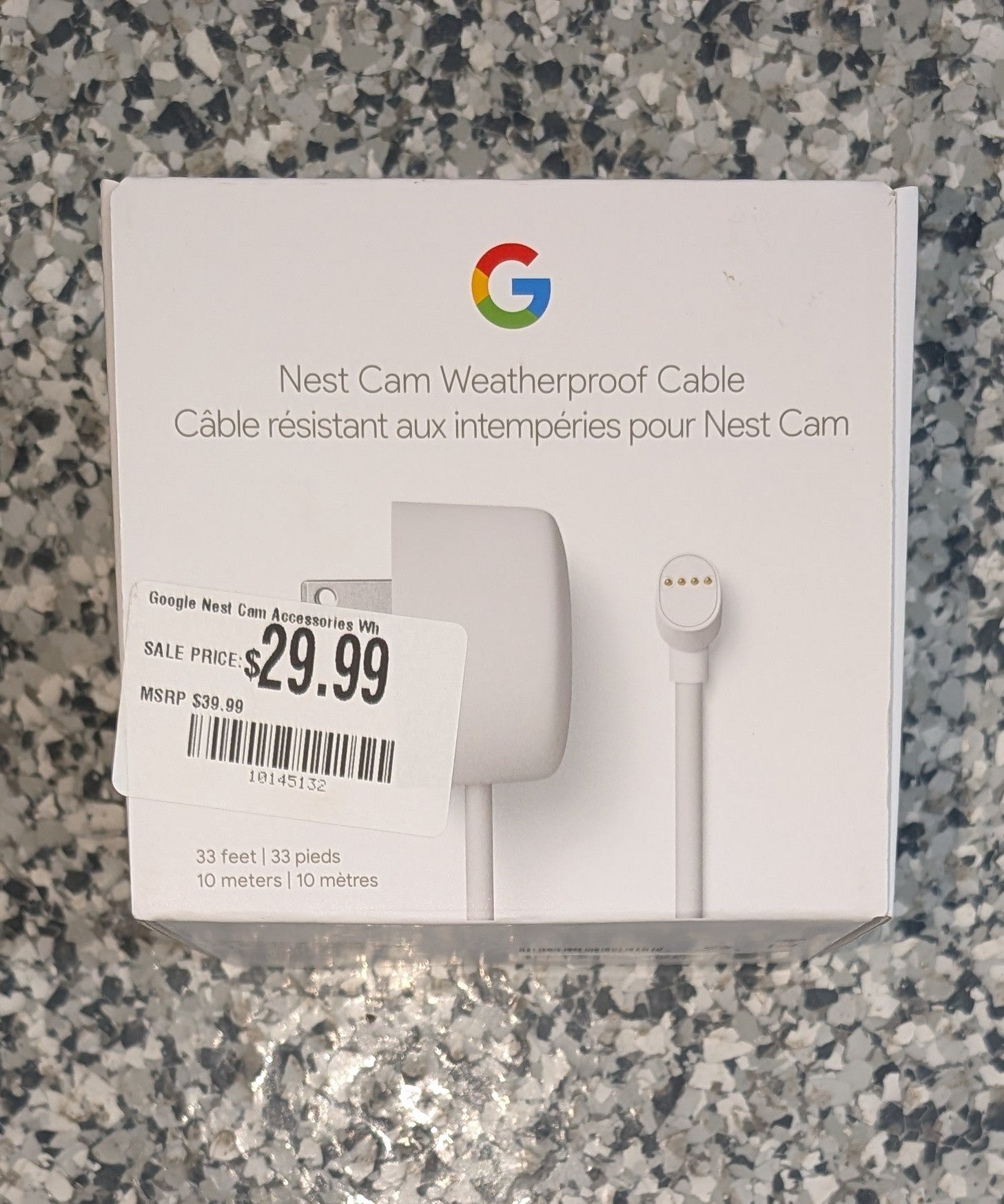 Google Nest Cam Accessories White Extension Cable - Stu's Home Improvement Outlet