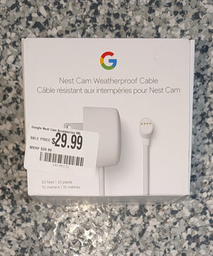 Google Nest Cam Accessories White Extension Cable - Stu's Home Improvement Outlet