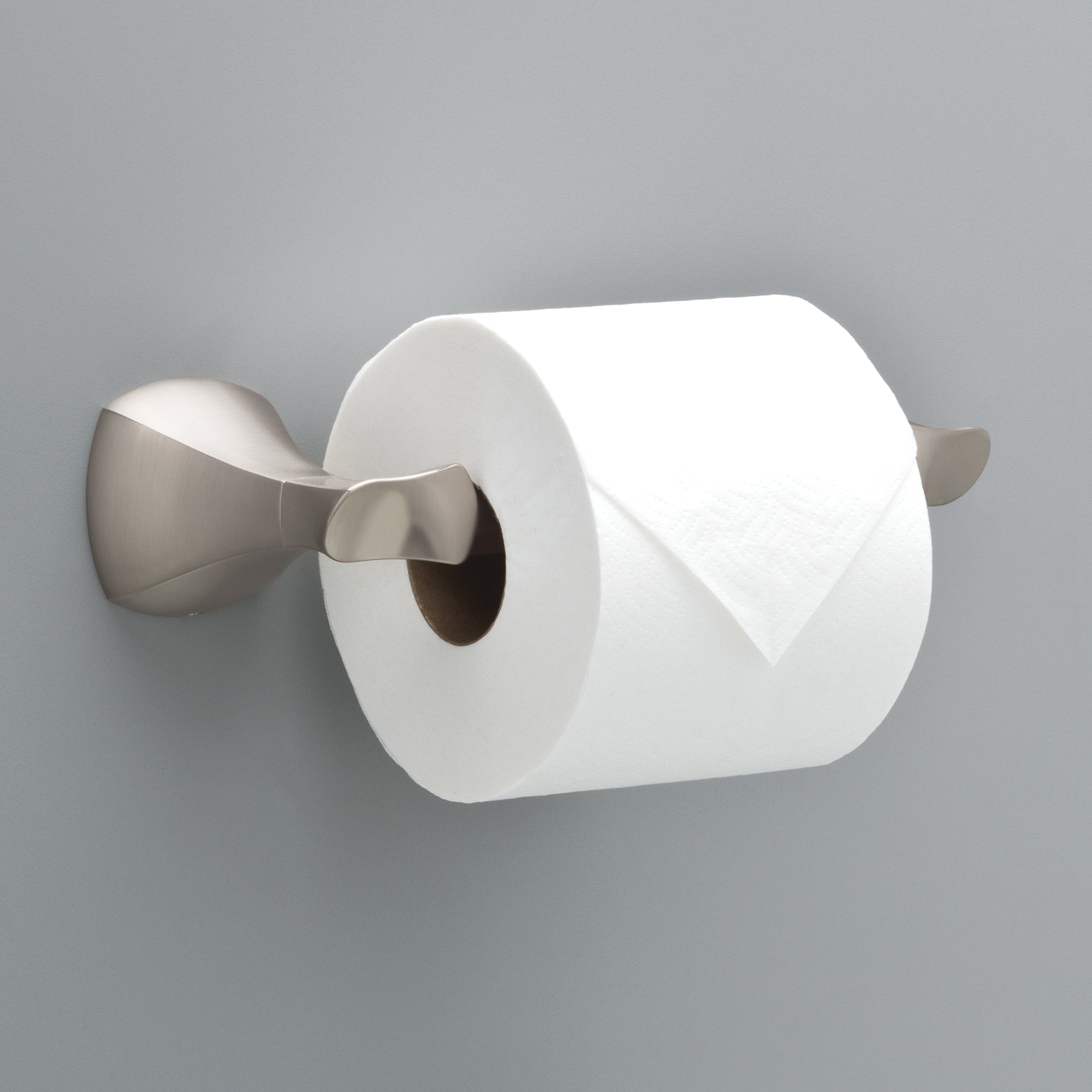 Delta Sandover Spotshield Brushed Nickel Wall Mount Pivot Toilet Paper Holder