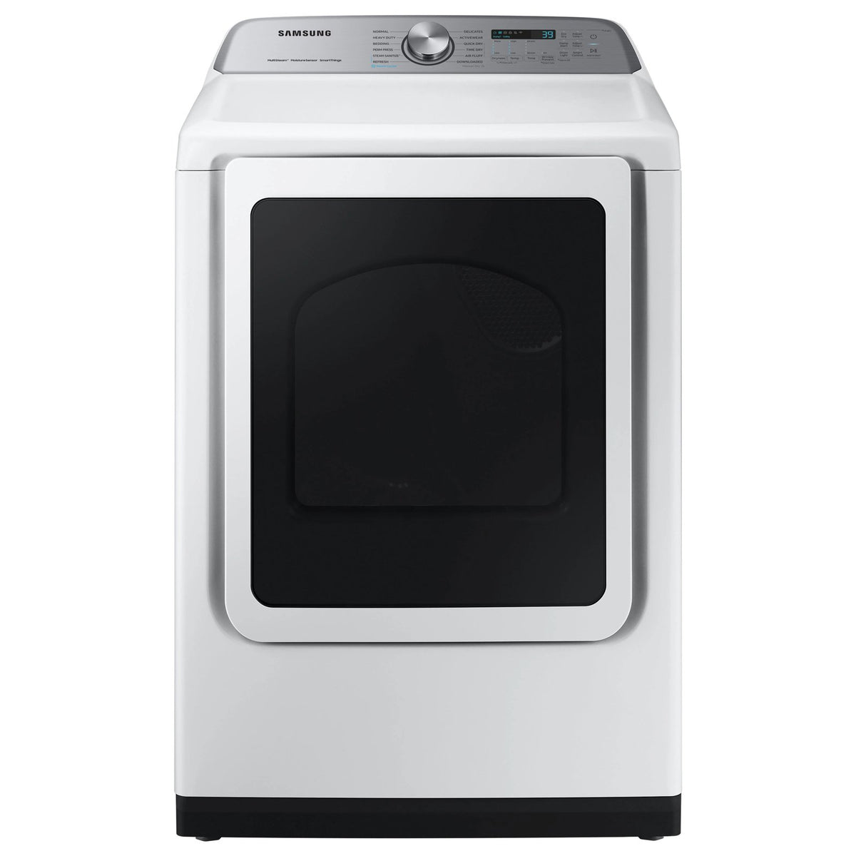 Samsung 7.4-cu ft Steam Cycle Vented Smart Electric Dryer (White)