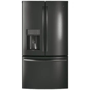 GE Profile 22.1 cu. ft. Counter - Depth French - Door Refrigerator with Hands - Free Autofill (PYE22KYNFS) - Stu's Home Improvement Outlet