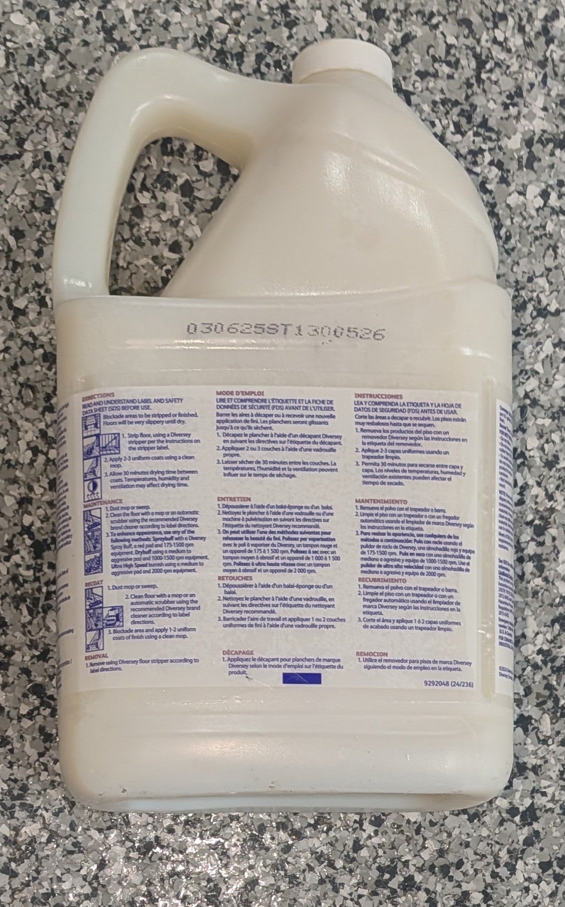 Diversey 101110017 Carefree Max ProX Low Odor Floor Finish 1 Gallon - Stu's Home Improvement Outlet