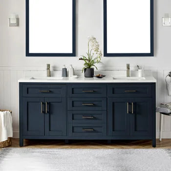 OVE Decors Lakeview Bath Vanity in Blue