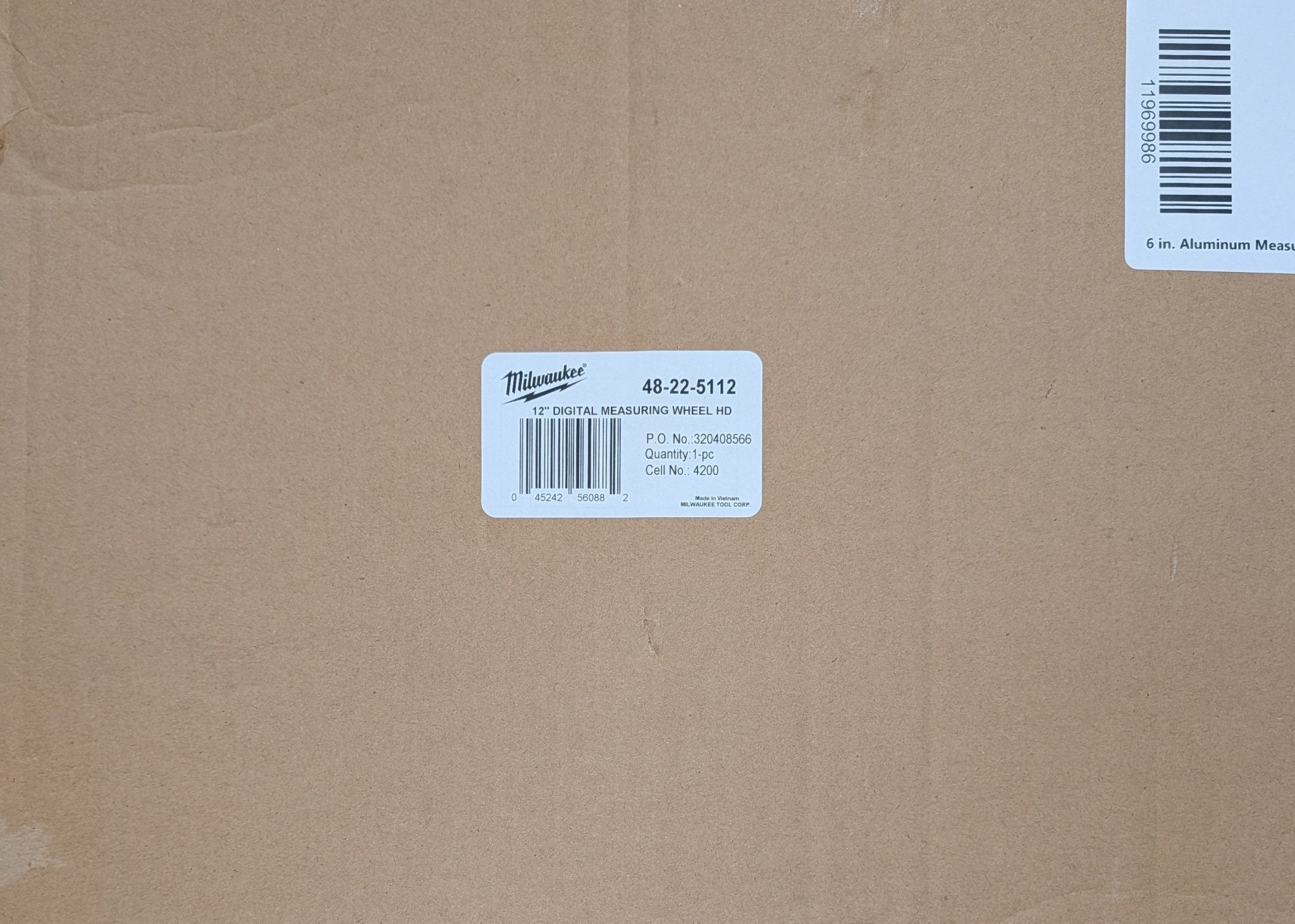 6 in. Aluminum Measuring Wheel with 12 in. Digital Measuring Wheel - Stu's Home Improvement Outlet