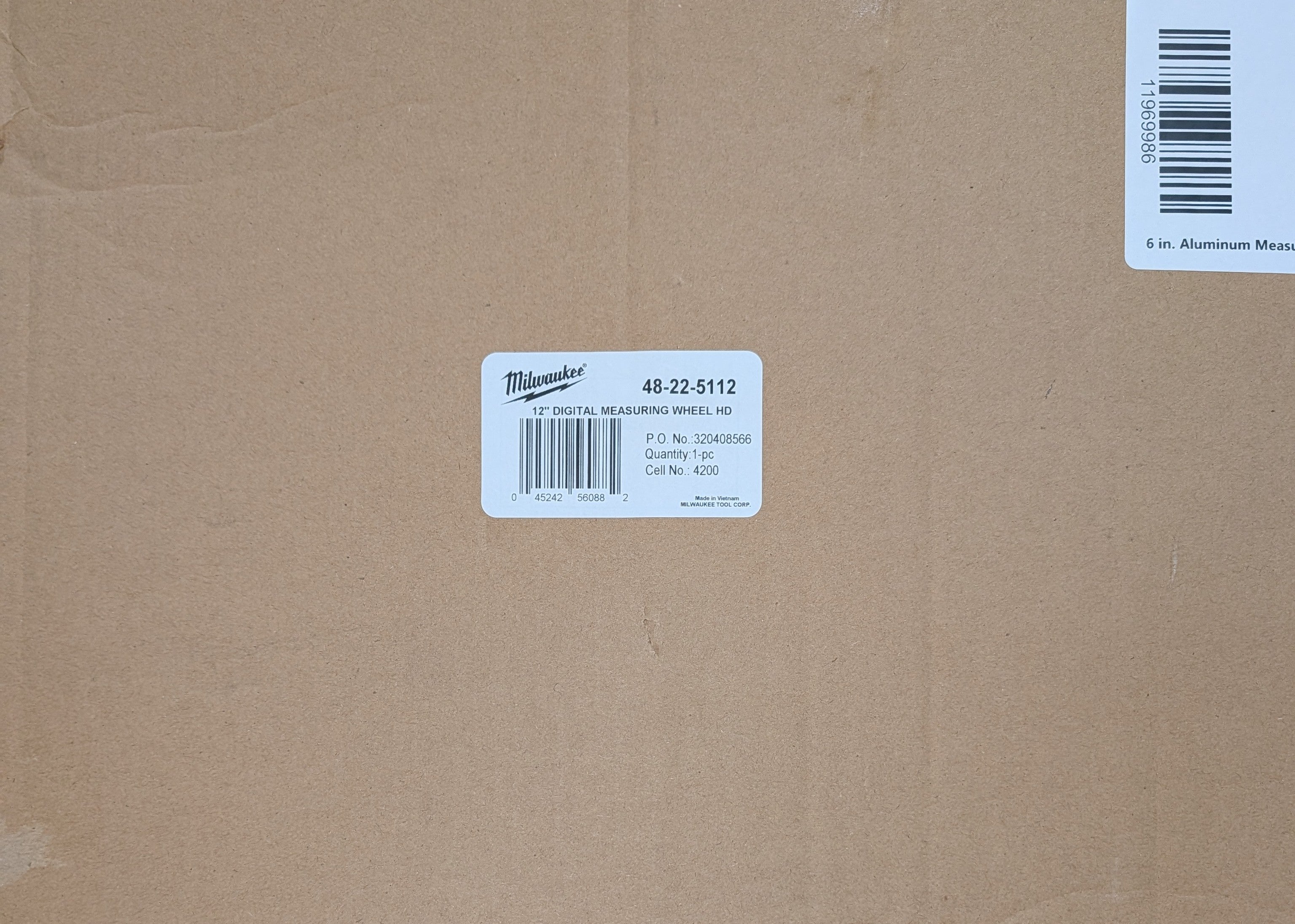 6 in. Aluminum Measuring Wheel with 12 in. Digital Measuring Wheel