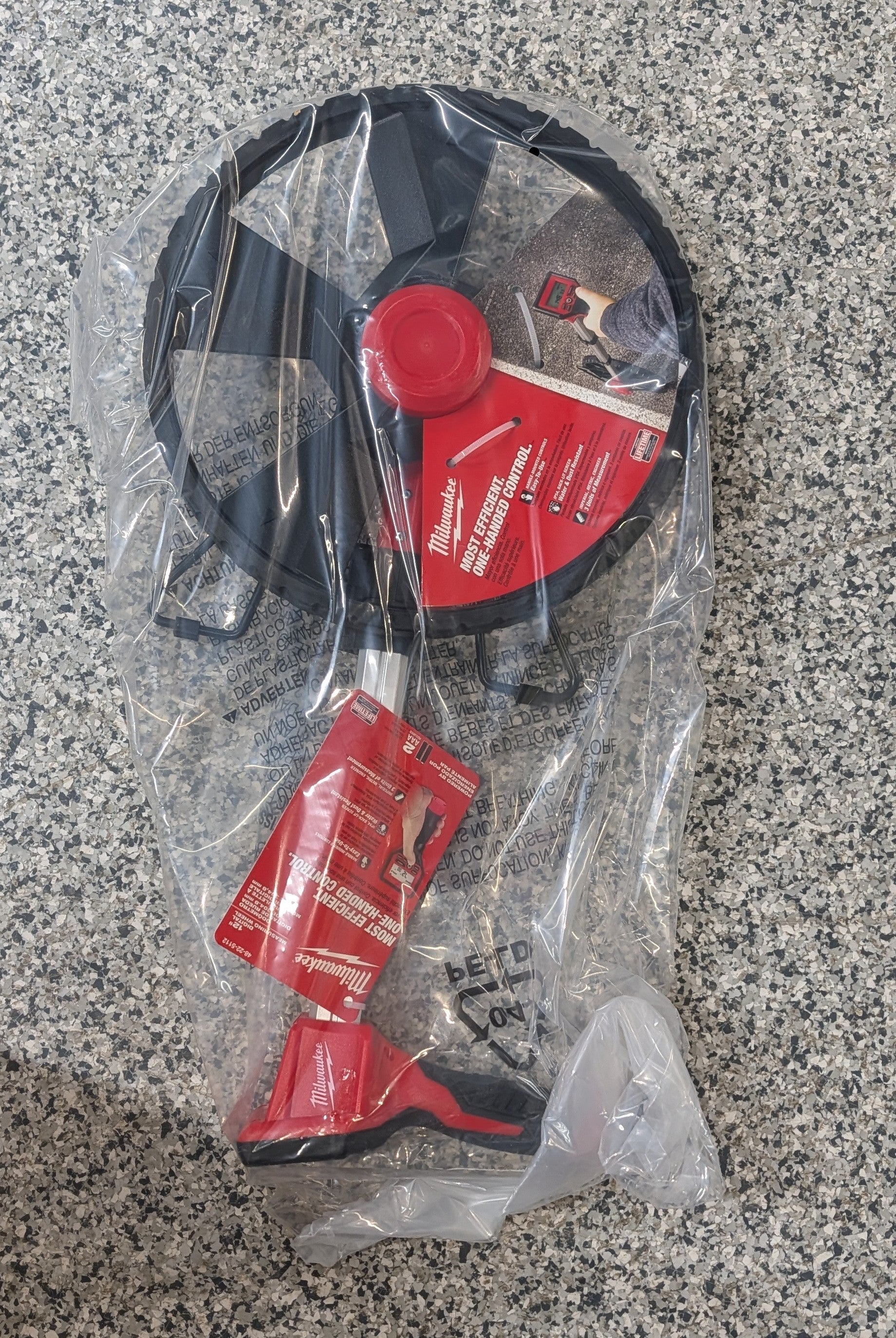 6 in. Aluminum Measuring Wheel with 12 in. Digital Measuring Wheel