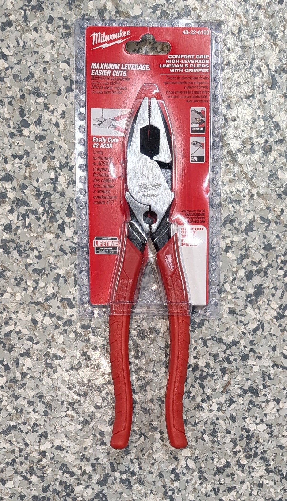 Milwaukee 9 in. Forged Alloy Steel High Leverage Linesman Pliers