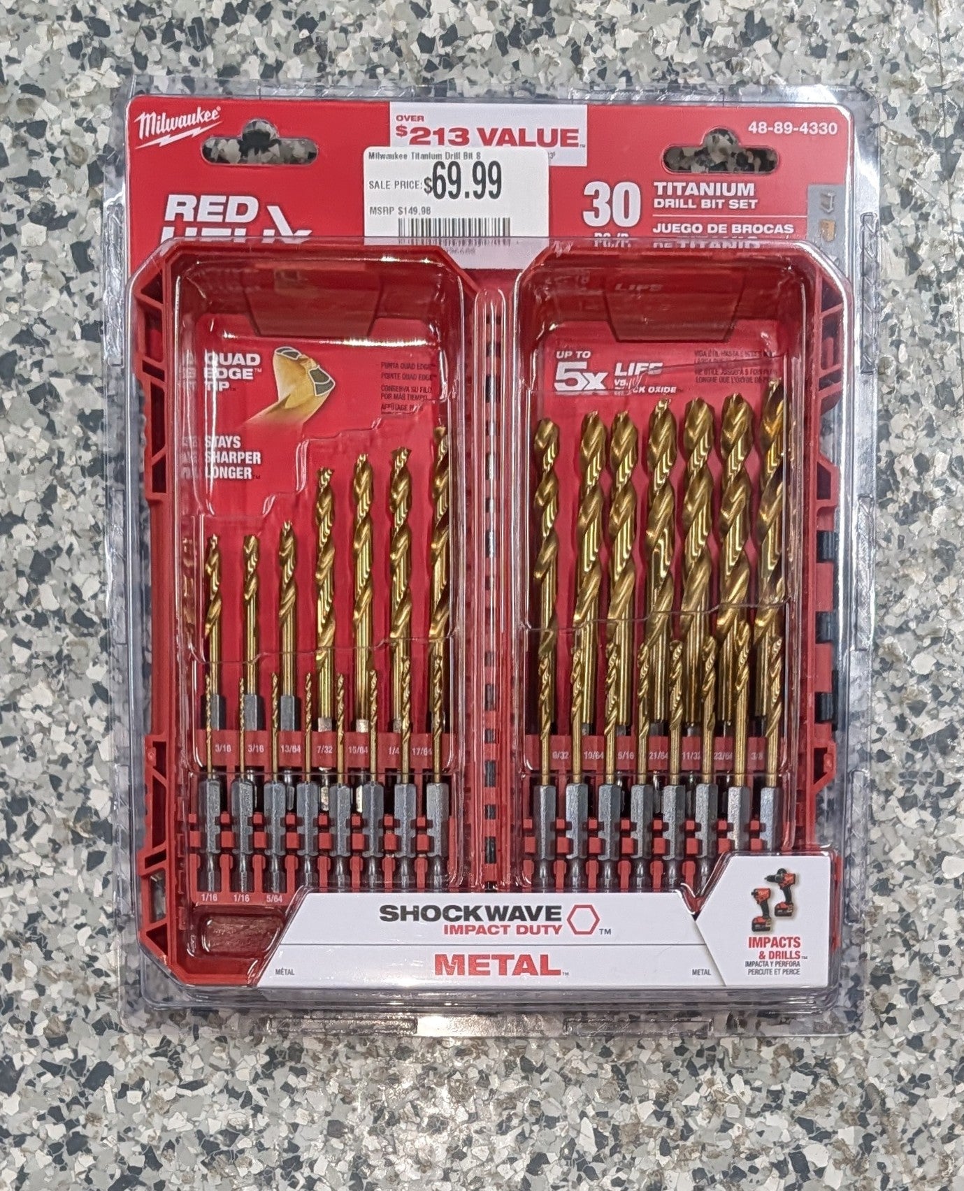 Milwaukee Titanium Drill Bit Set (30-Piece)