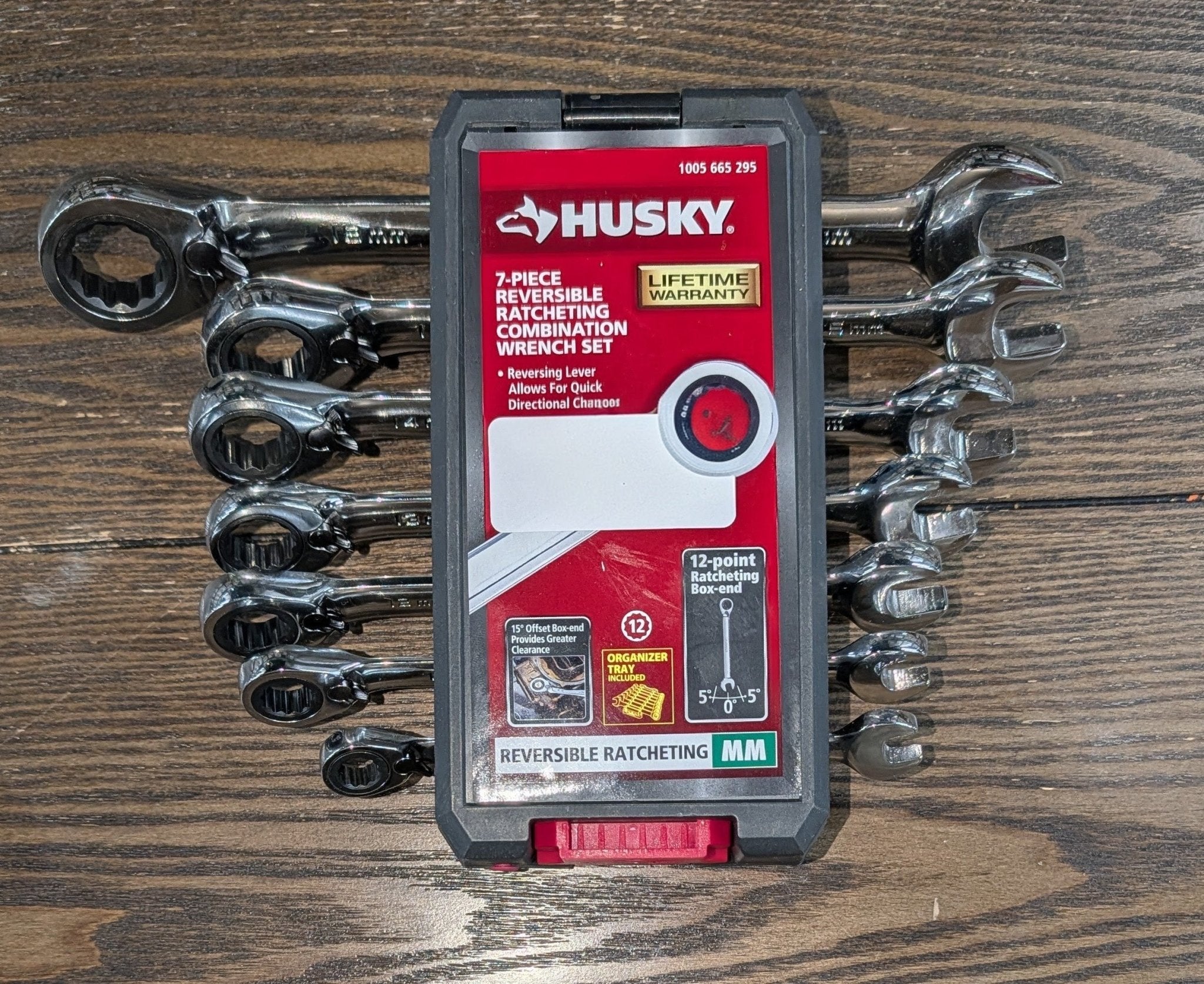 Reversible Ratcheting MM Combination Wrench Set (7 - Piece) - Stu's Home Improvement Outlet