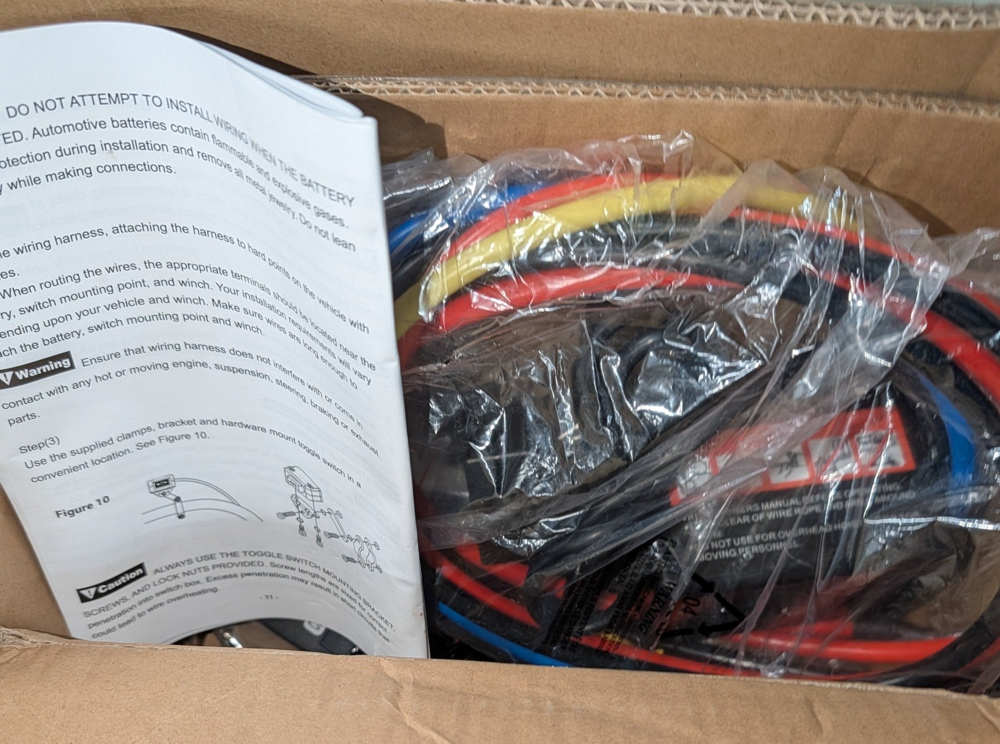 Electric Winch, Universal 4500 lbs. 12V DC ATV/UTV Winch with Φ1/4 in. x 39 ft. 12 Strands Wired Remote Control - Stu's Home Improvement Outlet
