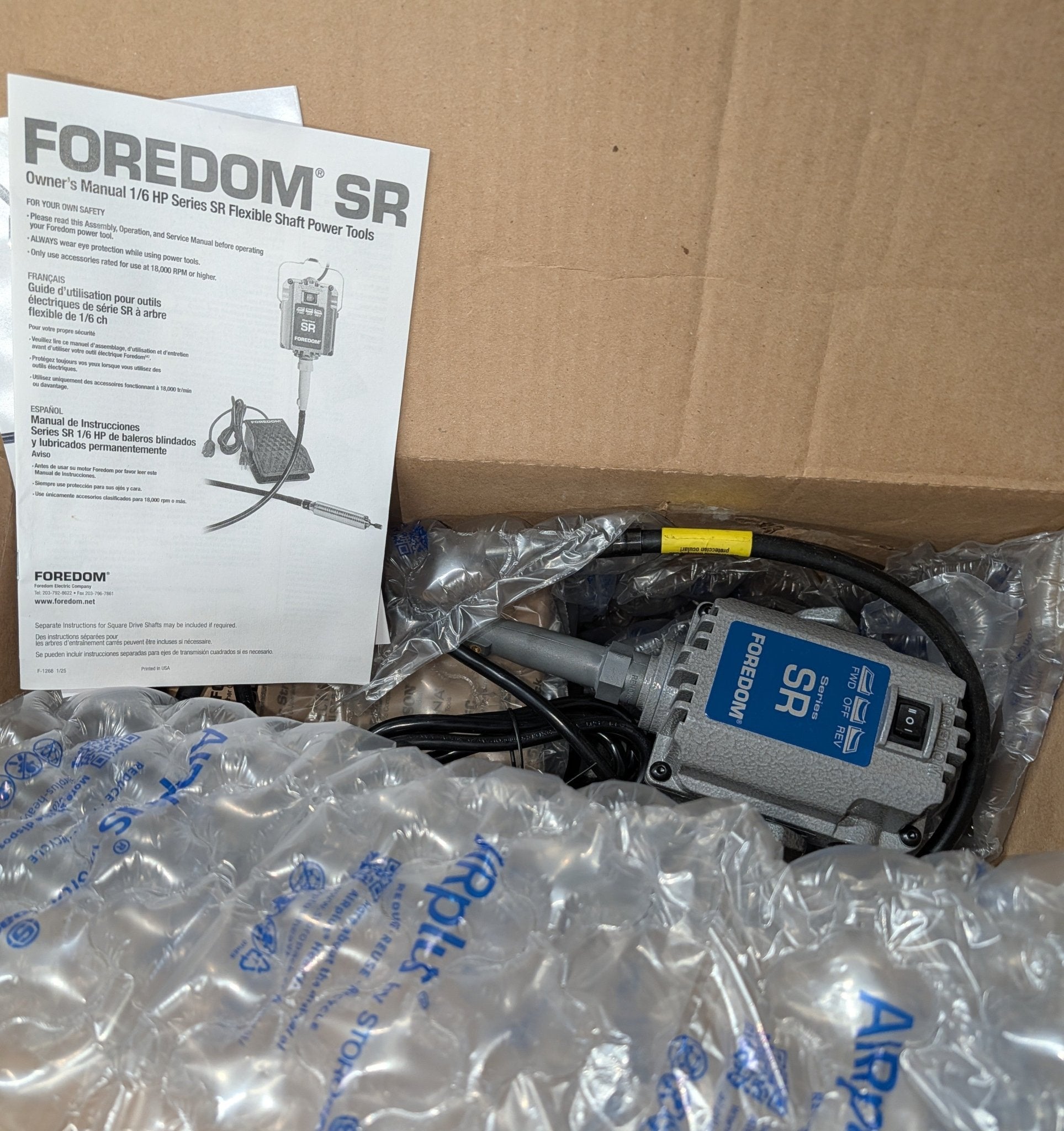 1.7 Amp 1/6 HP Corded Industrial Base and Yoke Mounted Rotary Power Tool Kit - Stu's Home Improvement Outlet