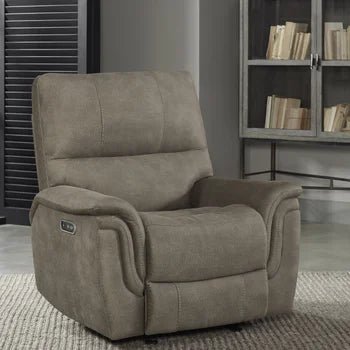 Barcalounger Fabric Power Glider Recliner with Power Headrest - Stu's Home Improvement Outlet