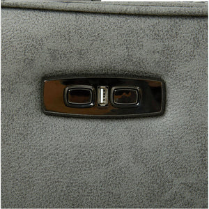 Sweeney Fabric Power Reclining Sectional with Power Headrests - Stu's Home Improvement Outlet