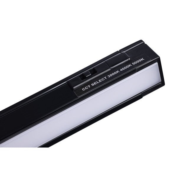 8 Watt 21-Inch LED Under Cabinet - 30K/40K/50K CCT Selectable - Black Finish - 120 Volt