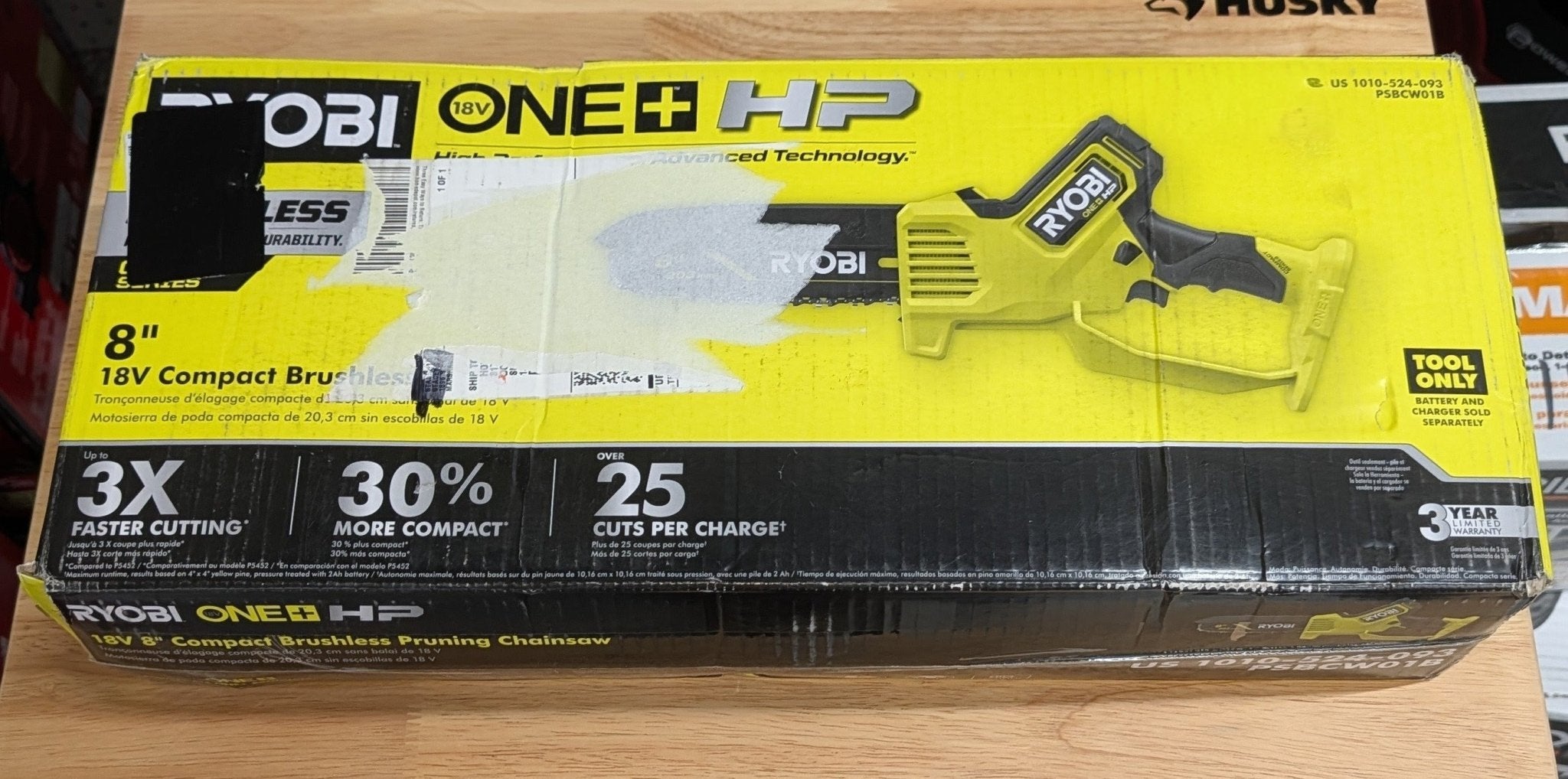ONE+ HP 18V Brushless 8 in. Battery Compact Pruning Mini Chainsaw (Tool Only) - Stu's Home Improvement Outlet