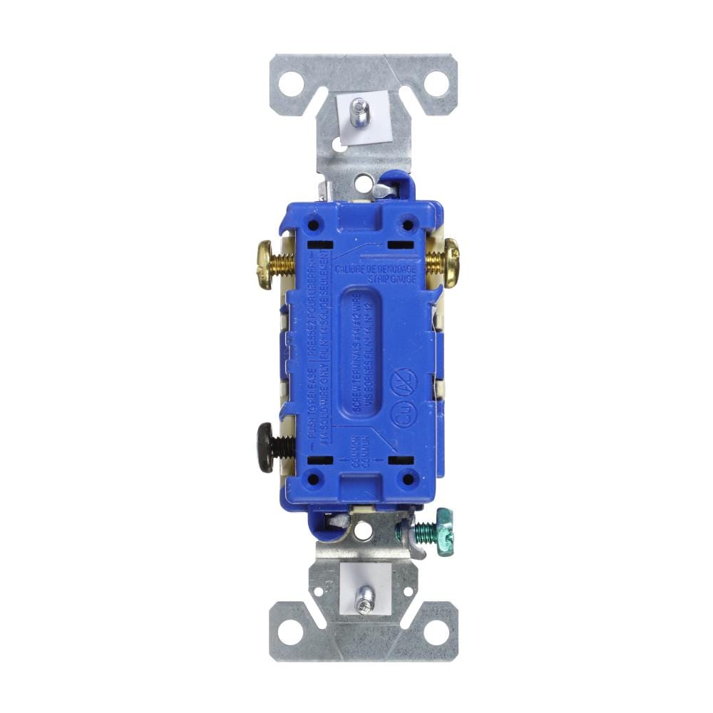 Eaton 15-amp 3-way Toggle Light Switch , Ivory