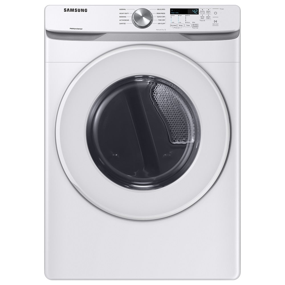 Samsung 7.5-cu ft Stackable Vented Gas Dryer (White) (DVG45T6000W)