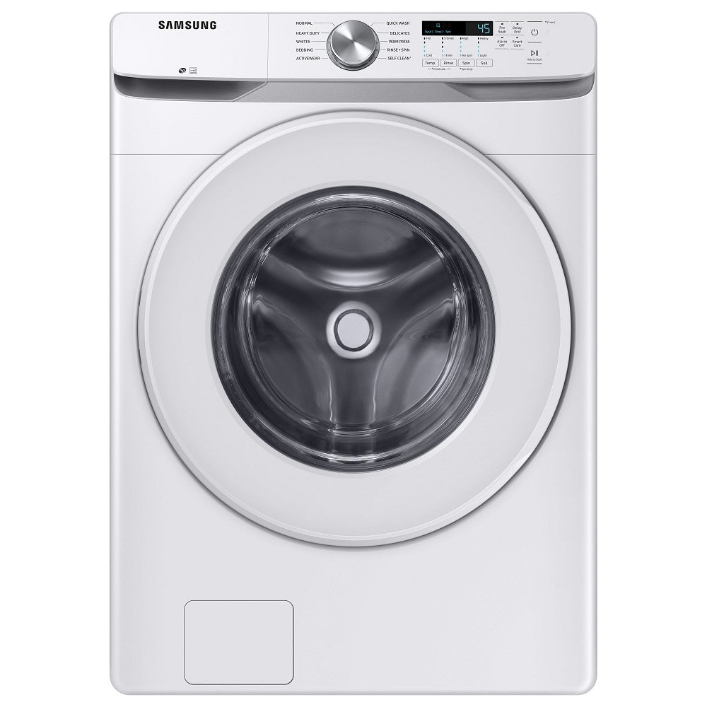Samsung 4.5-cu ft High Efficiency Stackable Front-Load Washer (White) ENERGY STAR (WF45T6000AW)