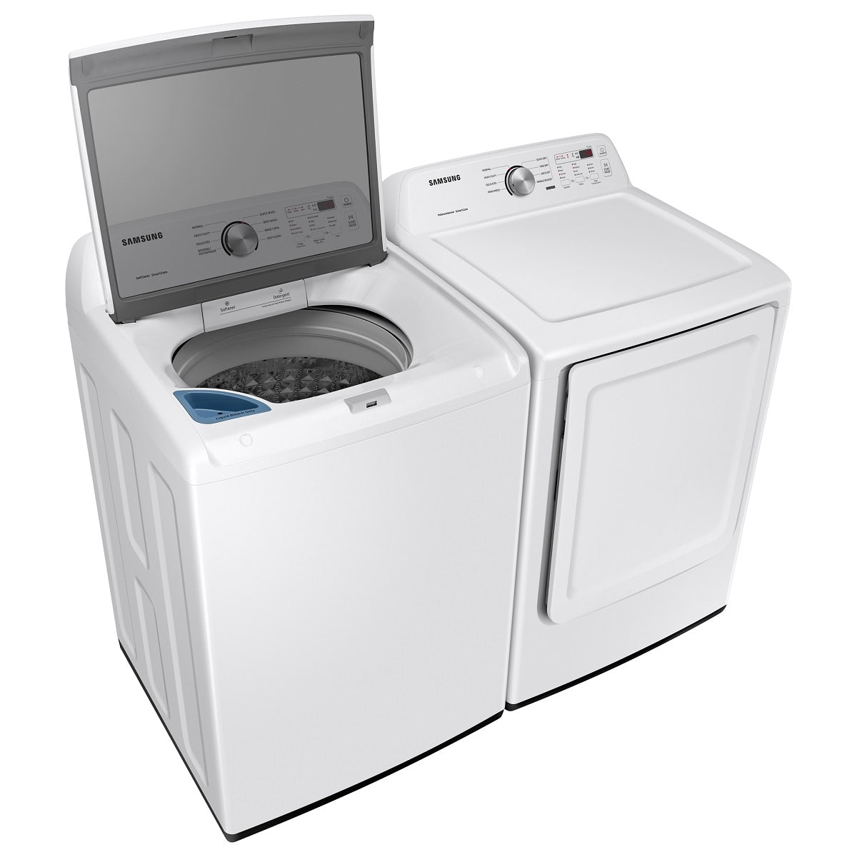 Samsung 7.2-cu ft Vented Electric Dryer (White) (DVE45T3200W)