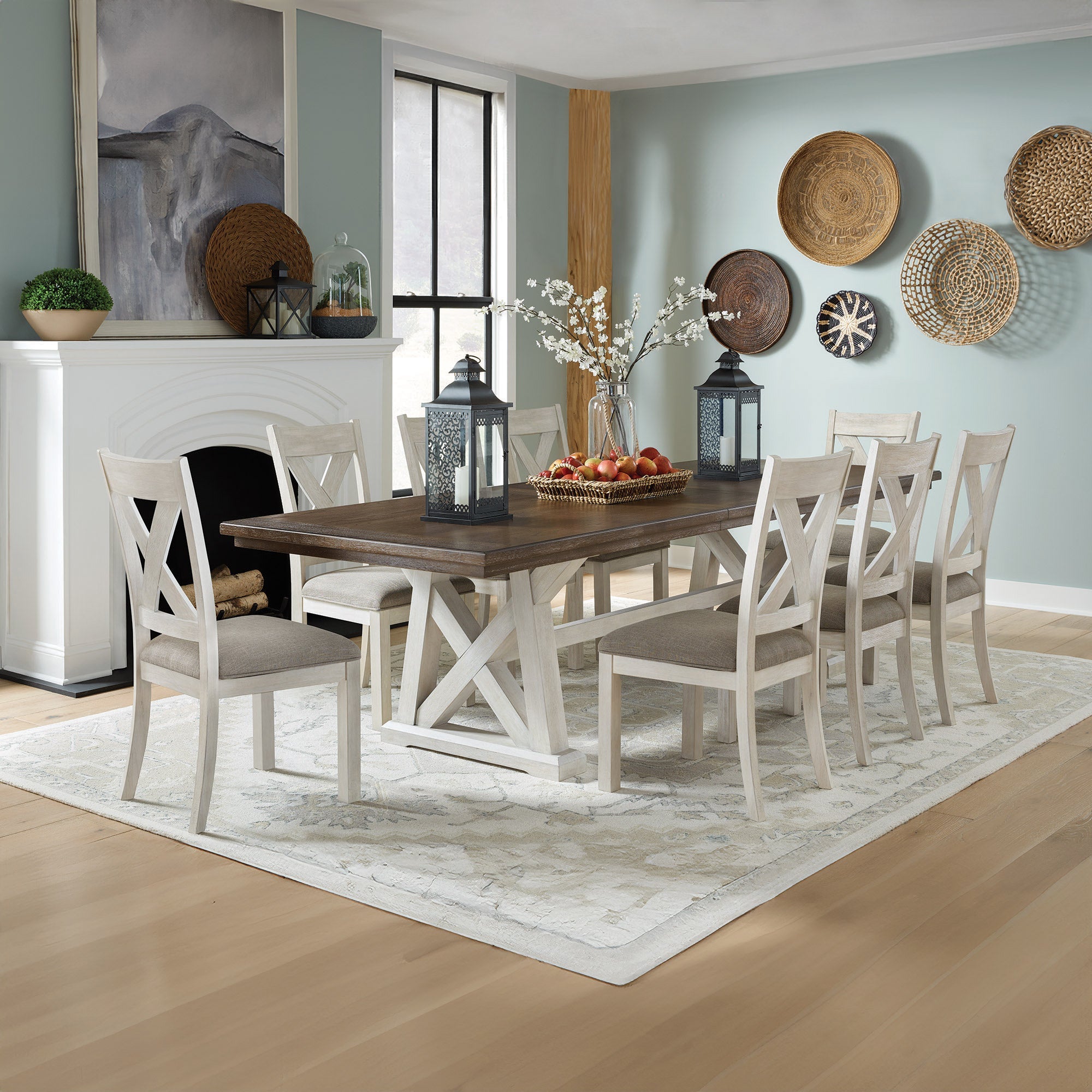 Newport 9 - piece Dining Table Set - Stu's Home Improvement Outlet