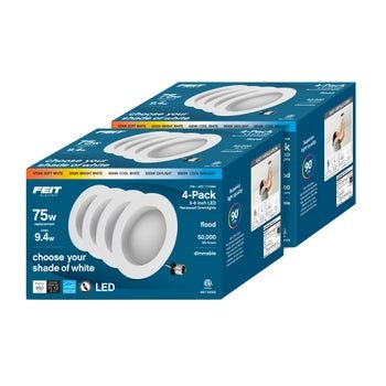 Feit Electric 75W Replacement 5 - CCT LED Recessed Downlight 8PK - Stu's Home Improvement Outlet