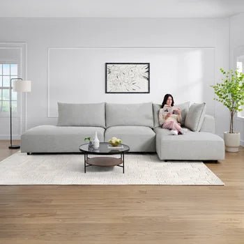 Macon 3 - piece Fabric Modular Sectional - Stu's Home Improvement Outlet