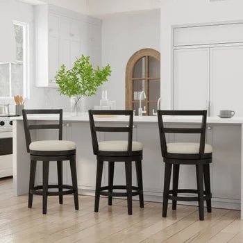 Fletcher Counter Height Swivel Stool (set of 2) - Stu's Home Improvement Outlet