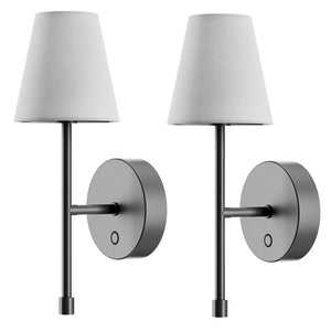 Globe Electric Wireless Rechargeable LED Integrated Wall Sconce 2 - pack - Stu's Home Improvement Outlet