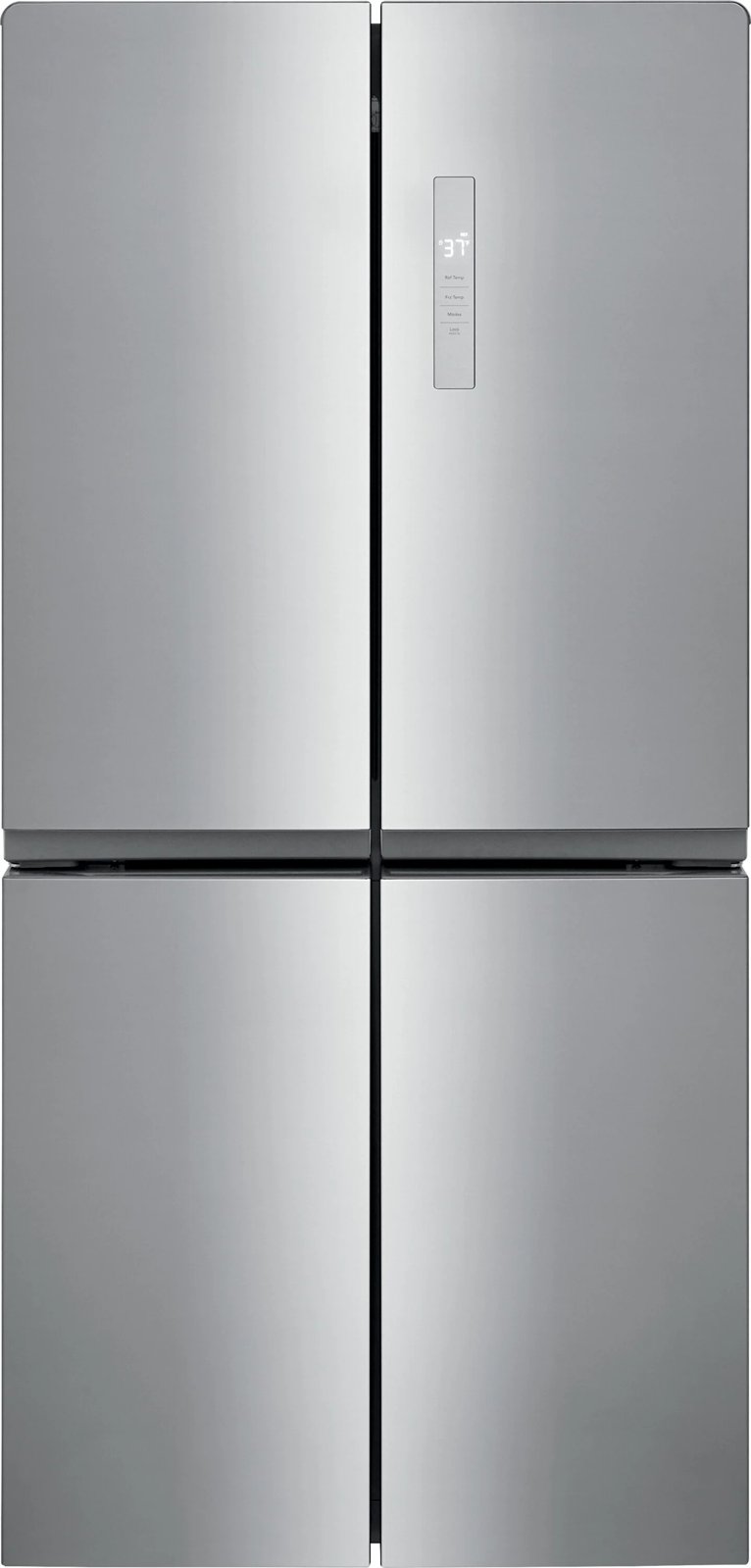 Frigidaire 17.4-cu ft 4-Door French Door Refrigerator (Stainless Steel) factory warranty