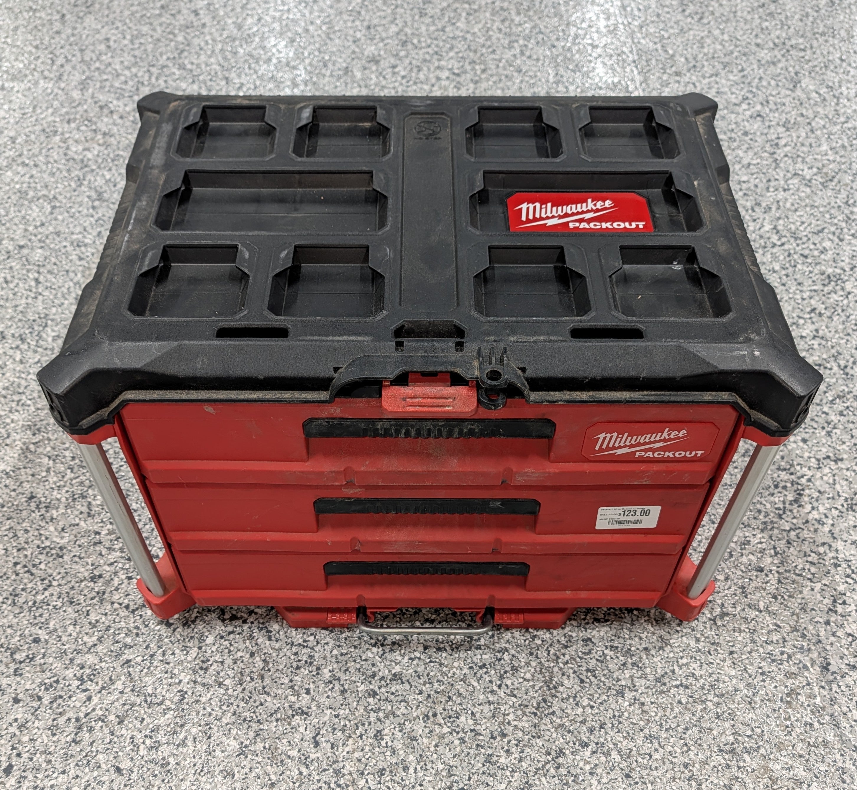 PACKOUT 22 in. Modular 3-Drawer Tool Box with Metal Reinforced Corners