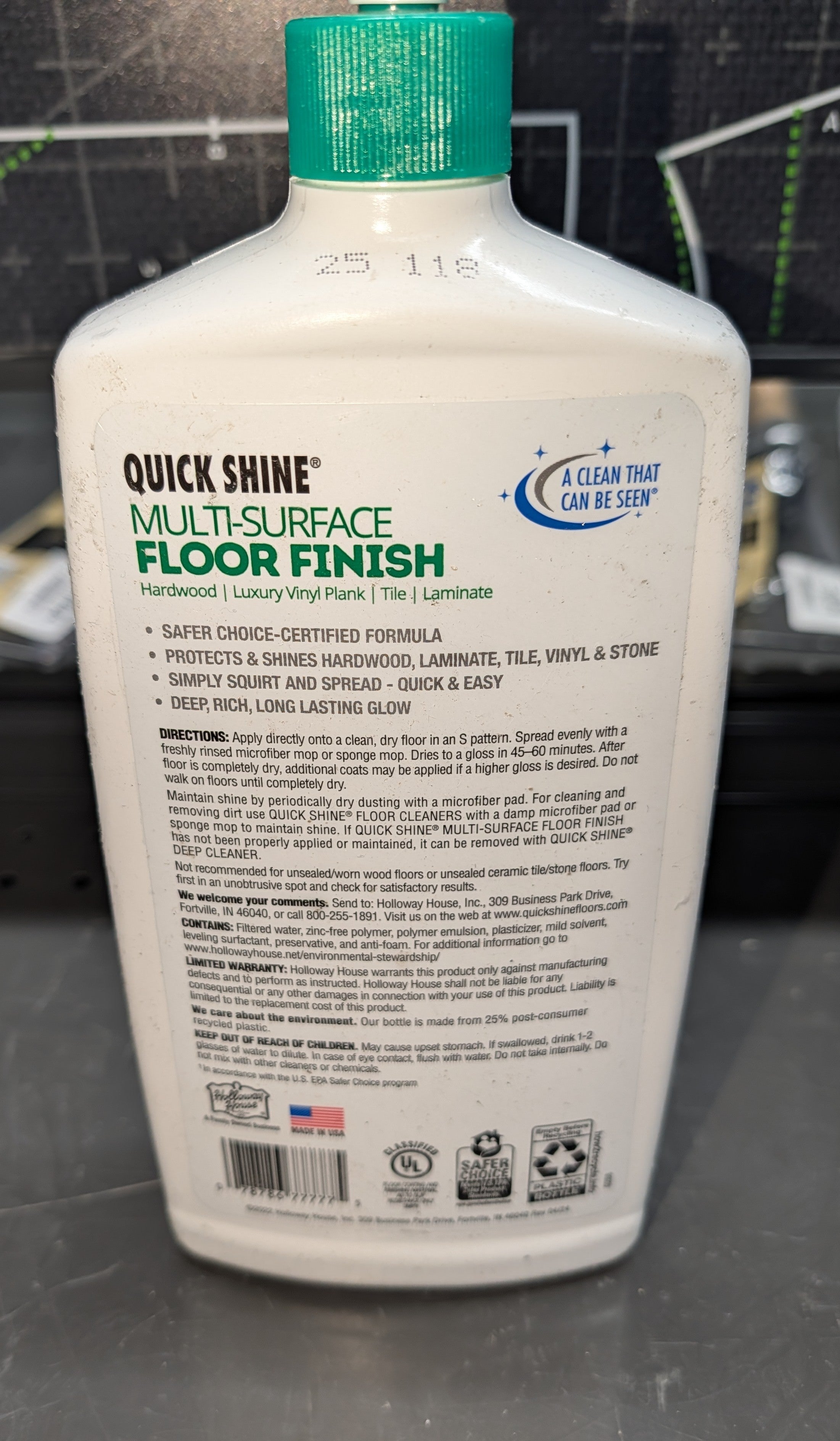 27 oz. Floor Polish Finish