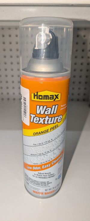 Homax 20 oz. Wall Orange Peel Low Odor Water Based Texture Spray Paint - Stu's Home Improvement Outlet