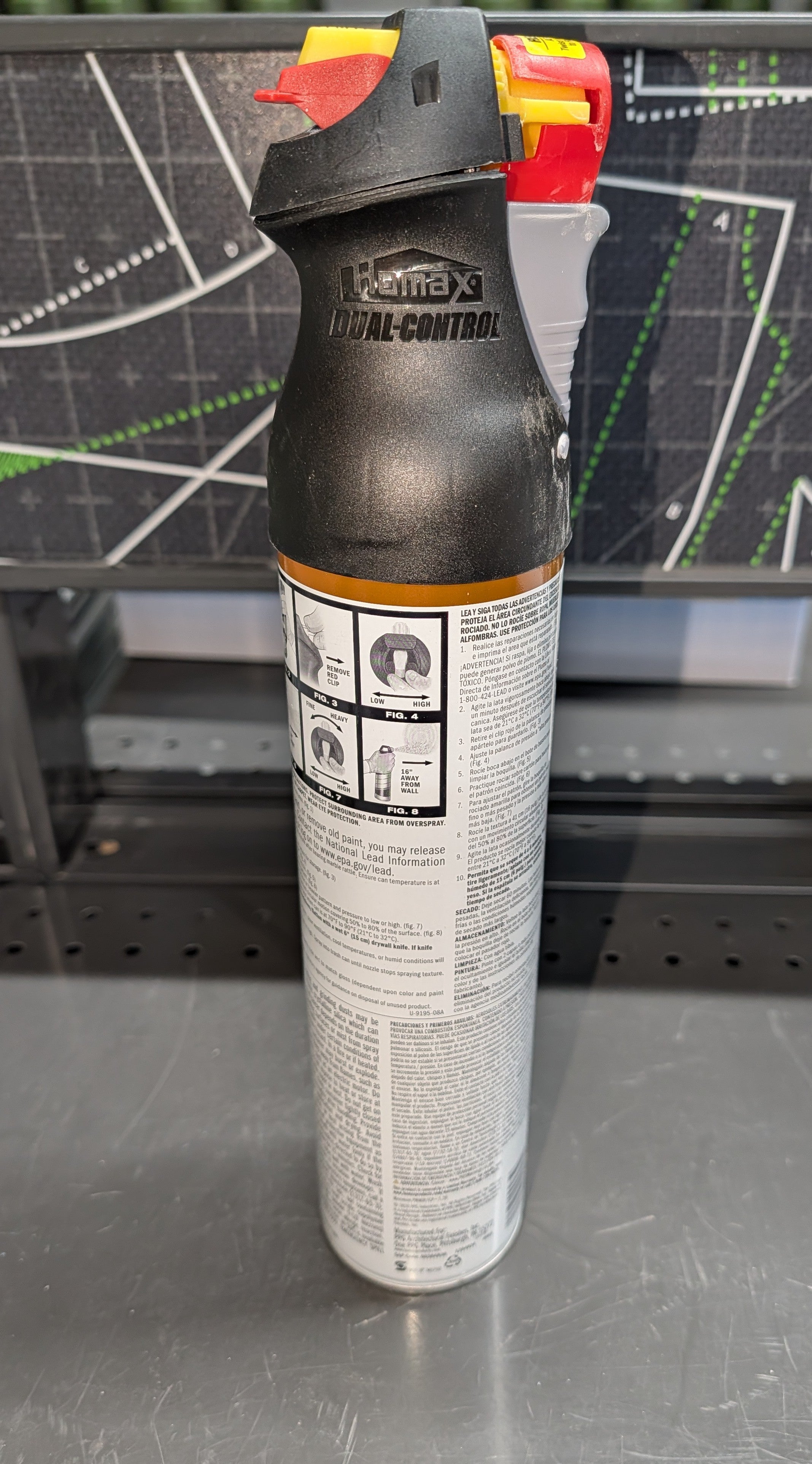 25 oz. Pro Grade Dual Control Water-Based Wall Knockdown