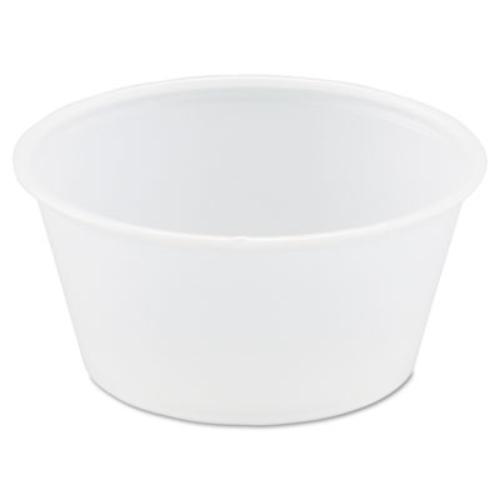Dart P325N 3.25 Oz. Polystyrene Portion Cups - Translucent (2500/Carton) - Stu's Home Improvement Outlet