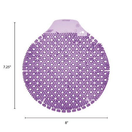 Fresh Products TWDS - F - 006I036M - 11 Tidal Wave 0.42 oz Urinal Screen - Purple (6/Box) - Stu's Home Improvement Outlet