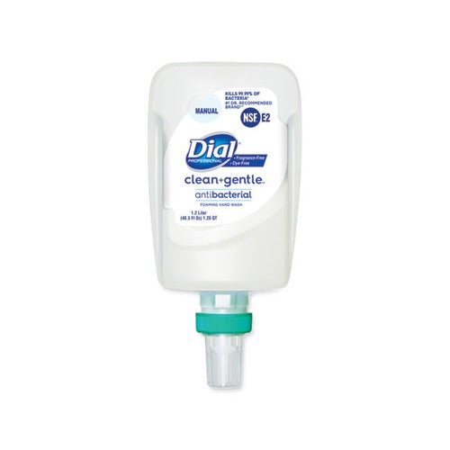 Henkel - Clean+Gentle Antibacterial Foaming Hand Wash Refill for FIT Manual Dispenser, Fragrance - Free, 1.2 L - Stu's Home Improvement Outlet