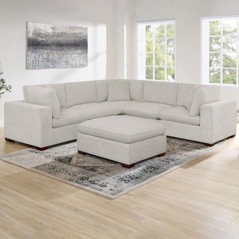 Thomasville Lowell 6 - piece Modular Sectional - Stu's Home Improvement Outlet